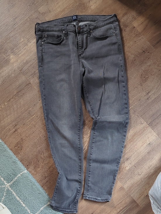 GAP Denim - Women's GAP Gray/Black True Skinny Jeans, 31R